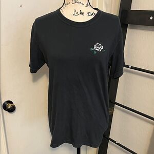Greta Van Fleet March Of The Peaceful Army Tour Black Rose Graphic T-Shirt